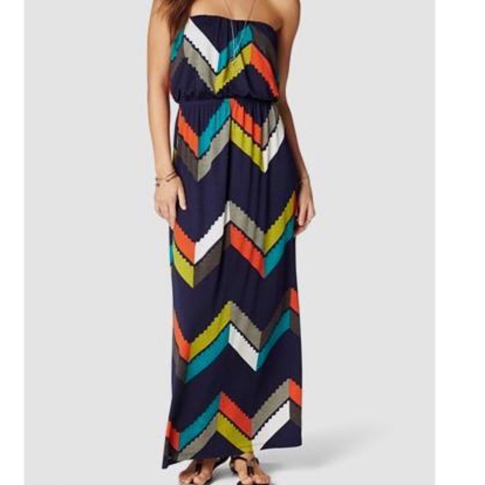 Gorgeous Trixxi Boho Strapless Maxi Dress